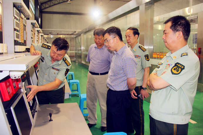 部局鑒定站評估考核組蒞臨我省消防行業職業技能鑒定站進行評估檢查