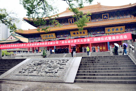 千年古剎有了消防安全保護神器