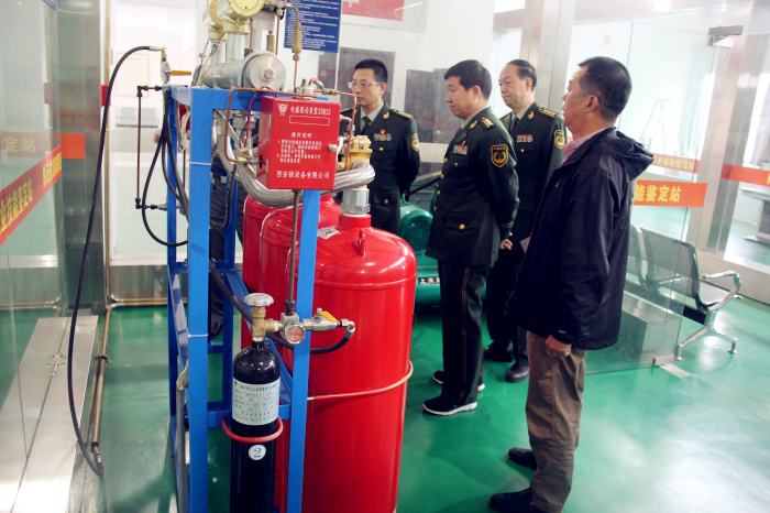 總隊領導檢查指導協會鑒定站和培訓部工作