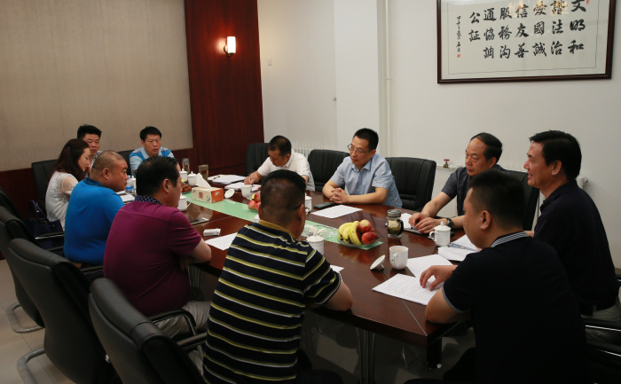 陜西省消防行業自律委員會防火門窗分會召開籌備會議