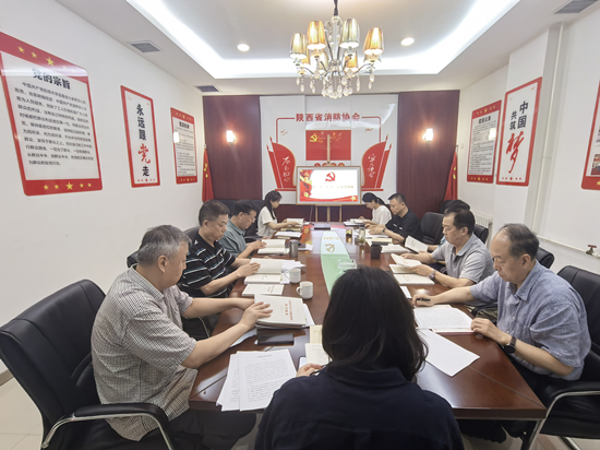 陜西省消防協會開展中央八項規定專題學習及主題黨日活動